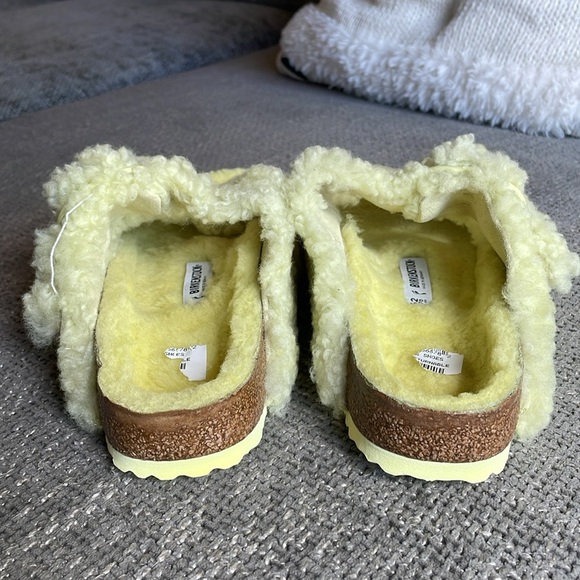 NWT BIRKENSTOCK BIG BUCKLE Teddy Fur Arizona! - Picture 7 of 14
